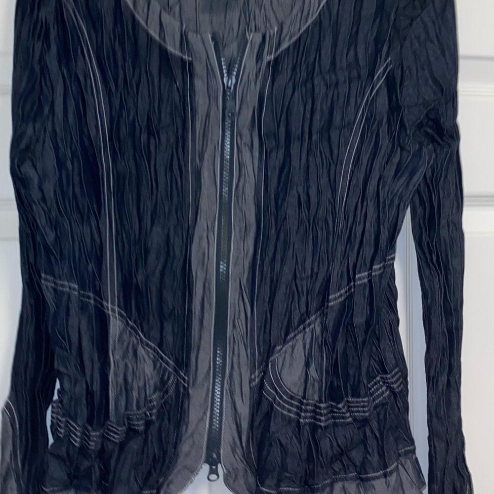 Elegant Navy Blue Skirt and top